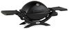 Weber 'Q 1200 Black' Gasgrill, Aluguss Schwarz, 62 x 103 x 52 cm Bild 3