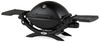 Weber 'Q 1200 Black' Gasgrill, Aluguss Schwarz, 62 x 103 x 52 cm Bild 2