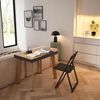 Skraut Home | Ausziehbarertisch | Multifunktionaler ausziehbarer | 220 | Für 10 Gäste | Hölzerne Beine | Moderner Stil | Eiche Schwarz Bild 4