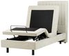 Bett verstellbar Stoff CASTELLAN 90 x 200 cm Beige Bild 5