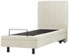 Bett verstellbar Stoff CASTELLAN 90 x 200 cm Beige Bild 4