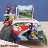 BERONAGE Wendebettwäsche Super Mario Kart Combo Bettwäsche Linon / Renforcé, reine Baumwolle, 2 teilig, 135x200 + 80x80 cm Bild 4