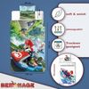 BERONAGE Wendebettwäsche Super Mario Kart Combo Bettwäsche Linon / Renforcé, reine Baumwolle, 2 teilig, 135x200 + 80x80 cm Bild 2
