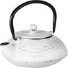 Lacor Teekanne Eisen Geschmolzen Weis 0,5 L, Gusseisen, Ivory, 16 x 15 x 9 cm Bild 1