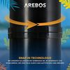 Arebos Solardusche 20 L Solar-Gartendusche mit Thermometer & Fußdusche (Komplett-Set), inkl. Abdeckhaube Bild 4
