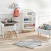 Avilia Bücherregal Wolke für Kinder, 3 Ablagen aus Holz, Grau, platzsparend, 58 x 100 x 18 cm Bild 3