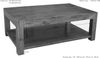 Couchtisch Akazie 120x75x45 nougat lackiert OXFORD #318 Bild 5