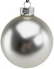 TrendLine Glaskugeln silber Mix 42 Stück Weihnachtskugeln Christbaumkugeln Xmas Bild 5