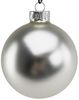TrendLine Glaskugeln silber Mix 42 Stück Weihnachtskugeln Christbaumkugeln Xmas Bild 4