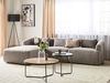 Ecksofa SVANSELE Stoff Taupe Rechtsseitig Bild 2