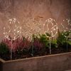 Lights4fun LED Gartenleuchte 4er Set LED-Osterei-Gartenstecker mit Mikro-Lichtern in Grün & Weiß Bild 5