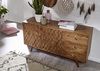 Sideboard Akazie 145x42x75 natur lackiert MOSAYK #106 Bild 2