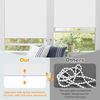 WOLTU Verdunkelungsrollo ohne Bohren, Klemmfix Thermorollo innen, Sicht- & Sonnenschutz Rollo, Schnurlos, Klemmrollo für Fenster & Türen, 70x150 cm, Weiß Bild 5