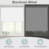 WOLTU Verdunkelungsrollo ohne Bohren, Klemmfix Thermorollo innen, Sicht- & Sonnenschutz Rollo, Schnurlos, Klemmrollo für Fenster & Türen, 70x150 cm, Weiß Bild 4