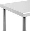 Royal Catering RCAT-100/60 Arbeitstisch Edelstahltisch (100 x 60 x 85 cm, 1 Arbeits- und 1 Ablagefläche, bis 90kg, höhenverstellbare Füße, Edelstahl) Grilltisch Outdoor Küchenmöbel Bild 3