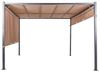 Garten-Pergola Mit LED-Beleuchtung Braun PARGA Bild 4