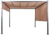 Garten-Pergola Mit LED-Beleuchtung Braun PARGA Bild 5