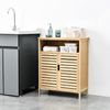 Bambus Badezimmerschrank Eslöv 81x65,5x31 cm [en. casa] Bild 2
