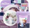 Disney HOME Frozen Kindergeschirr Set 5 teilig für Mikrowellen mit Anti- Rutsch Bild 2