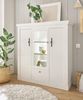 Highboard Fiastra in weiß Pinie Landhaus 140 x 146 cm Bild 5