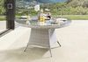 Destiny Garten-Essgruppe MALAGA LUNA, (13-tlg, 4x Sessel, 1x Tisch, inkl. Auflagen), Aluminium, Polyrattan Bild 2