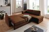 ATLANTIC home collection Eckgarnitur Chill, inkl. Schlaffunktion (ca. 135x230 cm), inkl. Bettkasten, frei im Raum stellbar, Wellenunterfederung, Ecke rechts Bild 5