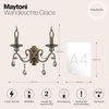 Maytoni Wandleuchte Grace 2-flammig messing Bild 2