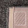 Carpettex 'Unicolor' Hochflor-Teppich, Höhe: 30 mm, Shaggy Langflor, Grau, 80 cm (Rund) Bild 4