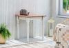 Biscottini Holztisch L 70 x T 70 x H 78 cm Made in Italy | Landhausstil Küchentisch klein 2/4 Personen | Esstisch klein Bild 2