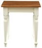 Biscottini Holztisch L 70 x T 70 x H 78 cm Made in Italy | Landhausstil Küchentisch klein 2/4 Personen | Esstisch klein Bild 3