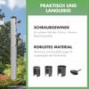 Doppler ALU Bodenhülse Universal mit Bodenanker für Rohr ø 32 - 60 mm Bild 5