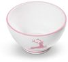 Gmundner Keramik Rosa Hirsch, Müslischale groß (Ø 14cm) im Karton Bild 2