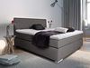 Möbel-Eins PREMIUM Boxspringbett inkl. Kopfteil Anthrazit, 140x200 cm Härtegrad 3 Bild 2