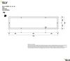 SLV 1003052 PANEL DALI Indoor LED Deckenaufbauleuchten 1200x300mm weiß 3000K Bild 3