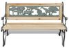 vidaXL Kinder-Gartenbank 84 cm Holz 41013 Bild 5
