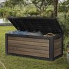 Keter Gartenbox "NORTHWOOD" 623L 157x72x69cm Deckel bis 270kg belastbar, abschließbar Bild 3