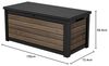 Keter Gartenbox "NORTHWOOD" 623L 157x72x69cm Deckel bis 270kg belastbar, abschließbar Bild 5