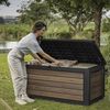 Keter Gartenbox "NORTHWOOD" 623L 157x72x69cm Deckel bis 270kg belastbar, abschließbar Bild 4