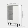 ebuy24 Vitrine Rye Vitrinenschrank 1 Glastür, 1 Tür, 1 Schublade Bild 2