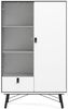 ebuy24 Vitrine Rye Vitrinenschrank 1 Glastür, 1 Tür, 1 Schublade Bild 5