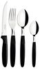 Besteck Set: Elegantes Schwarz - 25-teilig, Edelstahl Bild 4