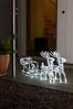 Konstsmide LED Acryl-Set Schlitten mit 2 Rentieren Bild 4