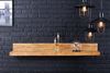 riess-ambiente Wandregal MAKASSAR 80cm natur, Einzelartikel 1-tlg, Wohnzimmer · Mango-Massivholz · handmade · Brett · lackiert · Design Bild 4
