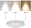 Heitronic 501376 LED Einbauleuchte Le Mans rund weiss 170x32 mm Bild 2