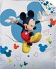 BERONAGE Kinderbettwäsche Mickey Mouse Jump Bettwäsche Linon / Renforcé, 100% Baumwolle, 2 teilig, 135x200 + 80x80 cm Bild 4