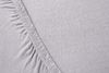 Hometex Premium Textiles Spannbettlaken für Topper bis 10cm Steghöhe, Jersey, Gummizug: Rundumgummizug, ideal für Boxspringbett Topper, 100% reine Baumwolle Bild 3