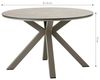 Dehner Gartentisch Marseille, 4 Sitzplätze, Ø 120 cm, Höhe 75 cm, Aluminium / Kunststoff, stilvoller Dining-Tisch, witterungsbeständig und robust Bild 5