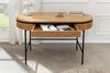 riess-ambiente Schreibtisch ATELIER 120cm natur/schwarz - Eiche, furniert, Schublade, Home Office (Einzelartikel, 1-St), Moderner Konsolentisch - idealer Allrounder f. Wohn- und Arbeitszimmer Bild 4