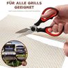 bremermann Backmatte Grillmatte Backmatte rechteckig, Glasfasergewebe, antihaft, 3 Stk, Glasfasergewebe (3-tlg), individuell zuschneidbar Bild 4
