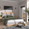 Polsterbett Nura Grau 160x200 cm mit 4 Schubladen Vitalispa Bild 2